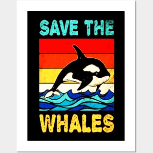 Save The Whales Posters and Art